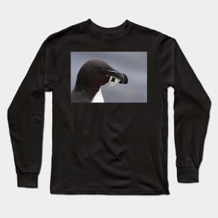 Razorbill coming back from fishing Long Sleeve T-Shirt